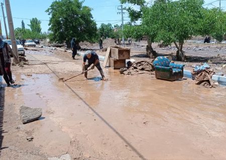 میزان خسارت سیل در نهوج اردستان ۲۶۰ میلیارد ریال برآورد شد