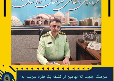 دستگیری سارق و مالخر ، کشف سرقت منزل به ارزش دو میلیارد ریال در شهرستان اردستان