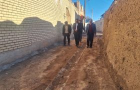 بهره‌برداری از پروژه کانیووگذاری و زیرسازی معابر روستای پنج اردستان پس از سال‌ها انتظار