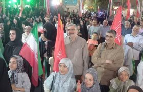 حضور حماسی مردم اردستان در ایستگاه دویست و سوم؛ جشن ولادت امام حسن عسکری(ع) با اجرای ابوذر روحی/تصاویر